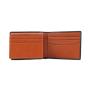 Front Pocket Bifold RFID  Mens Slim Carbon Fiber Leather Wallet with Flip Up 2 ID Window