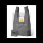 New Hot Sale Fashion Foldable Gray Shopping Bag Tote Folding Pouch Handbags Convenient Large-Capacity Market Grocery Bag