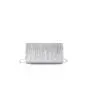 Water drop rhinestone glitter tassel pleated clutch bag for women wedding evening bag