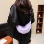 Gelory Fashion Crescent Half Moon Bag Handbag Sling Underarm Dumplings Messenger Bag Nylon Women's Shoulder Bags