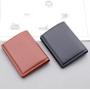 OEW029 Bifold Thin Certificates Wallet Driving License Protective Cover Leather Card Hold Slim Minimalist Money Clip Wallet
