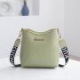 Fashion Korean Women's Shoulder Bag 2022 Messenger China wholesale PU Ladies Bag Women's Fashion Versatile Bucket Bag