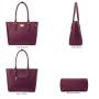 Lovevook women 15.6 Inch Laptop Briefcase Shopping Handbag Ladies Shoulder Large Work Zipper Multi-purpose Leather Tote Bag lady
