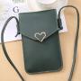 Hot Selling Mobile Phone Bag 2024 New Small Mini Single Shoulder Crossbody Bag Zipper Wallet Fashion Mobile Phone Messenger Bag