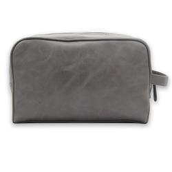 Luxury vintage leather men's toiletry bag large necessaries wash bag toilet bag ideal for travel