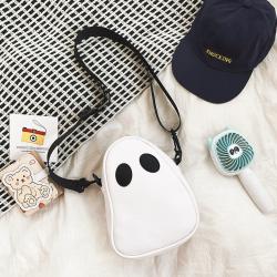 Custom Fanny Pack White Ghost Cute Decorative Men's And Women's Bag Portable Zipper Shoulder Niche Design Plus Logo Tote Bag