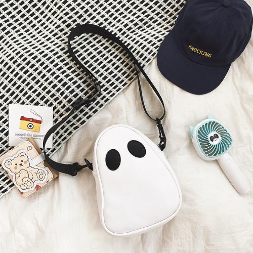 Custom Fanny Pack White Ghost Cute Decorative Men's And Women's Bag Portable Zipper Shoulder Niche Design Plus Logo Tote Bag