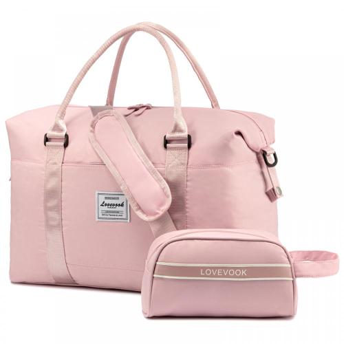 LOVEVOOK 2024 Weekender Bag Purse for Women Cute Travel Gym Delivery Tote Bag with Toiletry Pouch Carry On Overnight Duffel Bags
