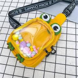 Anime Ita Bag Chest Bag Crossbody Custom Clear Ita Bag for Pin Display
