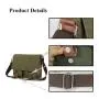 Custom Retro Waterproof Satchel mirrorless camera bag Shoulder Crossbody notebook Vintage Bag Canvas Messenger Bag For Men