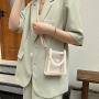 custom phone crossbody handbag PVC transparent casual shoulder bag fashion mini handbag messenger bag