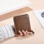 Business men's short wallet, multi-functional, fashionable and trendy clip, all-material men's multi-card slot coin purse