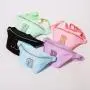 Stock No MOQ Nylon Metal Zipper Release Buckle Travel Sport Waist Bag For Women Adjustable Strap Belt Fanny Pack