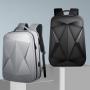 ZWY231 Hot Sale Hard Shell Men USB Laptop Backpack ABS Laser Diamond Lattice Business Shoulder Bag Student Cool Gaming Backpack