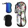 HR239 Diving Material Handheld Glasses Cases Portable Sunglasses Pouch Bag Fashion With Hook Anti Drop Glasses Packaging Boxes