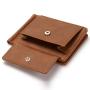 HF015 CUIKCA ID Credit Card Holder Short PU Leather Purse Pocket Wallet Classic Leather Mens Fashion Men Black Casual Coffee Gif
