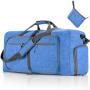 LX064 Lightweight Sports Bag for Women Men Duffle Bag with Shoes Compartment and Adjustable Strap Foldable Travel Duffel Bags