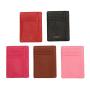 KHF001 2023 Wholesale PU Lychee Women's Wallet Short Men's Money Clip Large Banknote Multi Card Holder Card Holder