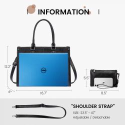 LOVEVOOKBrand New Designer Luxury Classic Manufacturer Business Ladies Handbags Custom Pu Leather Fashion Womens Tote laptop Bag