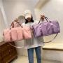 Gelory New Large Capacity Sports Gym Duffel Bag Simple Casual Wet And Dry Separation Waterproof Custom Logo Travel Fitness Bags