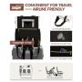 LOVEVOOK New Style Wide Open Travel Work School Backpack Convertible Business Tote Daypack with USB Laptop Backpack for Women