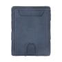 Leather Zipper Wallet With Elastic band Card Holder Slim Thin Smart Men Magic Wallet With Coin