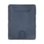 Leather Zipper Wallet With Elastic band Card Holder Slim Thin Smart Men Magic Wallet With Coin