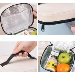 ZF334 Customised Lunch Bag High-capacity Outdoor Camping with Lunch Picnic Handbag Insulation Bag Waterproof