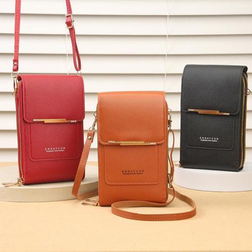 New Mobile Phone Bag for IPhone 15Pro Max Small Mini Single Shoulder Crossbody Bag Zipper Wallet Fashion Mobile Phone Bag