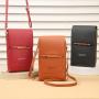 New Mobile Phone Bag for IPhone 15Pro Max Small Mini Single Shoulder Crossbody Bag Zipper Wallet Fashion Mobile Phone Bag