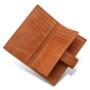 New Pu Leather Rfid Blocking Trifold Card Holder Men Wallet Freedom Design Wallets
