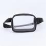 Keymay RTS Fast Shipping Adjustable Shoulder Strap 5 colors Clear PVC Casual Crossbody Bag Bum Bag Clear Waterproof Belt Bag