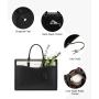 LOVEVOOK designer large shoulder tote bags for women purses and handbags ladies pu leather school office laptop briefcases