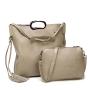 Cheap promotion stock lady handbag Mother's package pu leather tassel bag