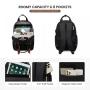 LOVEVOOK Cute Waterproof Small Backpack Fashion Mini Casual Daypack Travel College Work Daily laptop Backpack Women with usb