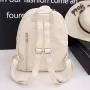 New Arrival mochila Waterproof Backpack Girls Sweet School Bags With Tassel PU Leather 3PCS Set Backpacks For Women