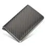 OEP001 Men's Aluminum Box Carbon Fiber Wallet RFID Blocking Pop up Card Holders Slim Credit Card Holder For Men