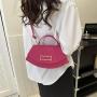 HR413 Wholesale Niche Creative Handbags PU Fashionable Ladies Bag New Popular Stone Pattern Single Shoulder Crossbody Bags