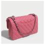 Hot Selling Ladies Pu Leather Cross Body Bag Classic Quilted Metal Chain Shoulder Bag