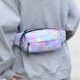 Casual Lightweight Shoulder Bag Plaid Chest Crossbody Daypack For Women Checked Fanny Pack