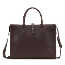 ZWY300 Hot Sale Men Business Handheld Briefcase Wholesale PU Waterproof Vintage Handbag Daily Outdoor Work Portable Laptop Bag