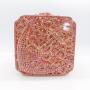 Factory Direct Sale Box Clutch Evening Bag Crystal Luxury Anchor Pattern Square Clutches for Women