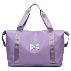Fashion Large Capacity Double Layer Dry And Wet Separation Gym Bag Large Capacity Yoga Bag Sports Portable Handbag
