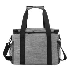 Wholesale Large Capacity Shoulder Handbag Insulated Lunch Box Eco Friendly Oxford Cooler Bag For Picnic Lunch Commuting