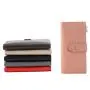 Ladies Korean Solid Zipper Long Wallets Student Mobile Phone Wallet Large-capacity Buckle Coin Purse carteras para mujer