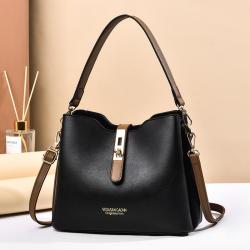 Fashion leather customized leather tote bag handbag women briefcase bag