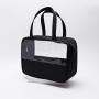 Personalised Clear PVC and Nylon Wash Bag Cosmetic Large Travel Waterproof Makeup Tote Bag Toiletry Storage Organizer Bag
