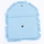 Girls Candy Color Cute Bags Handy Clutches Pouch Lady Flat Envelope Clutch Bag Cotton Fringe Tassel Women's Canvas Clutch Purse