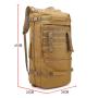 2024 Wholesale Waterproof Oxford Sport Camping Hiking Trekking Bag Molle Tactical Backpack With Wholesale of new materials