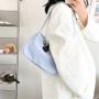 Japanese Preppy Style Cute Ins Small Square Bag Candy Color High Capacity Single Shoulder Bag Fresh Sweet Simple Underarm Bag